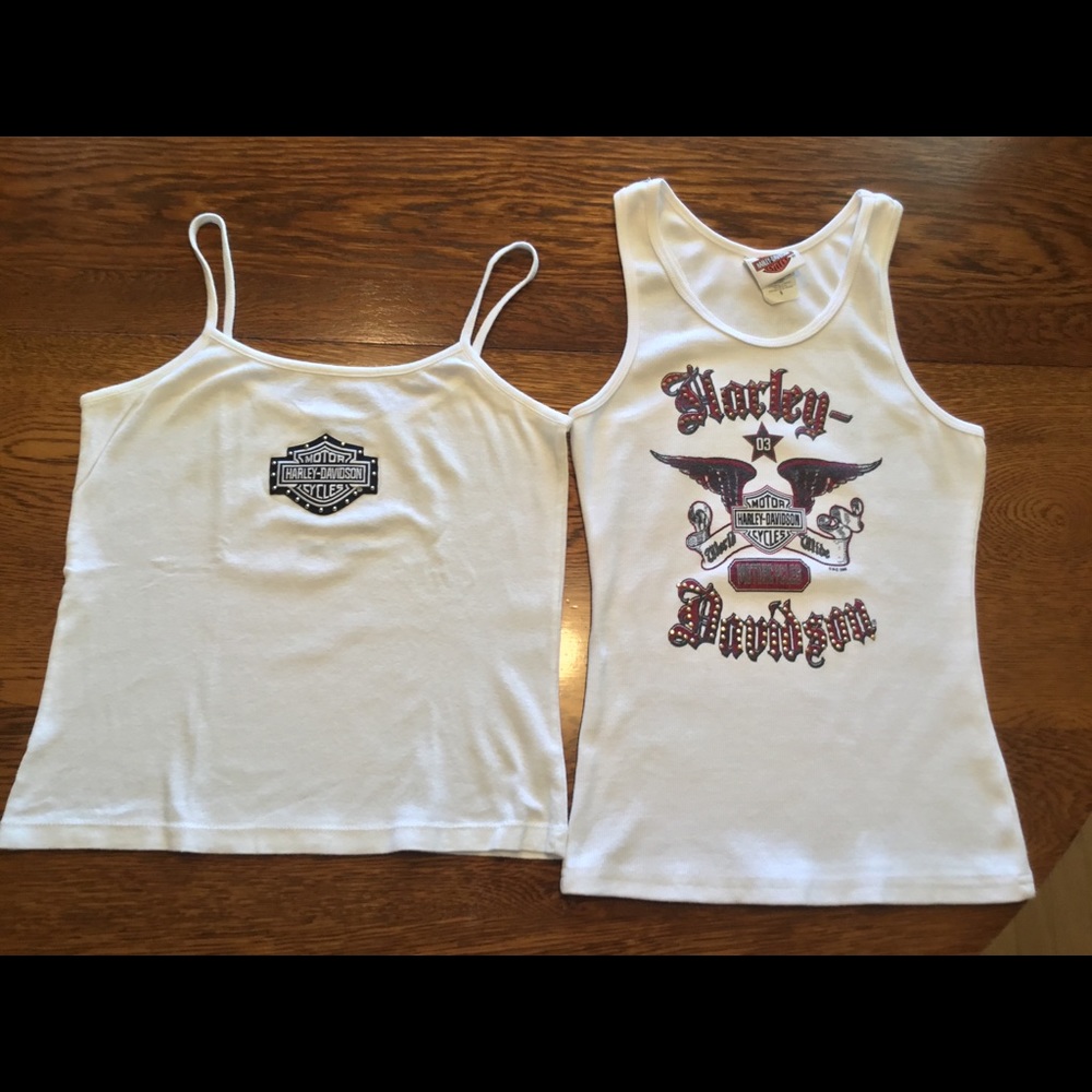 SOLD Women’s Harley Davidson Tank Tops